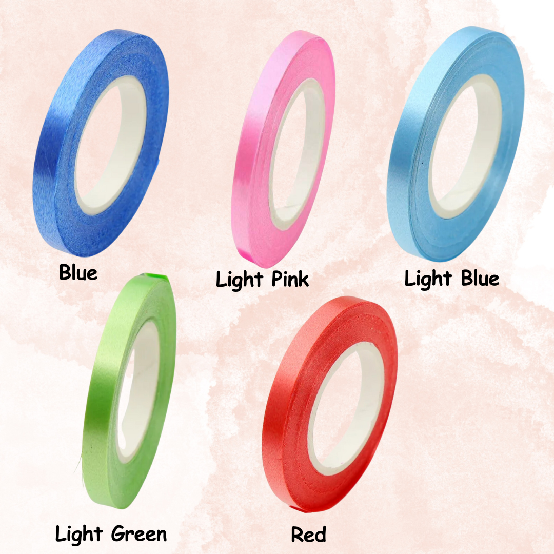 10 Meters Roll - 0.5cm Balloon Curling Ribbon