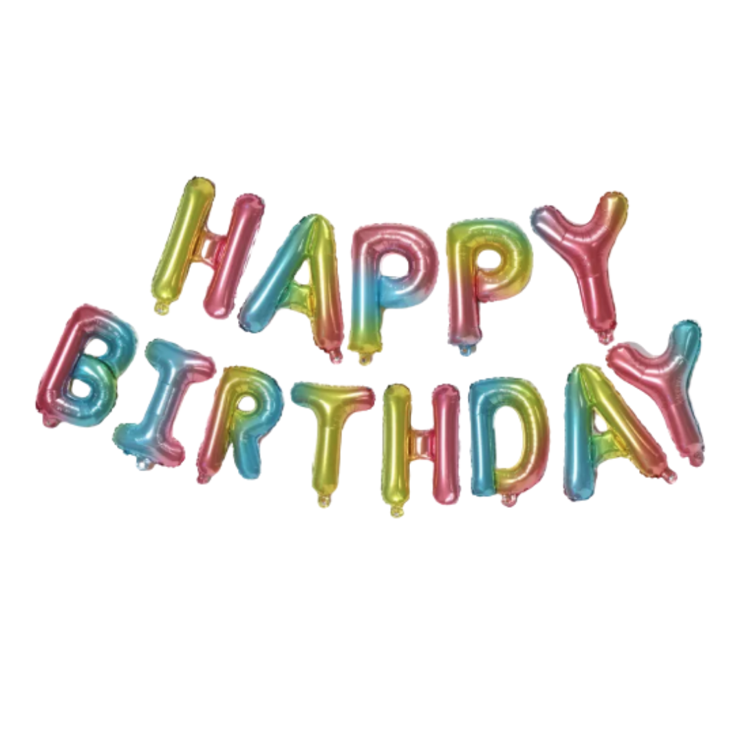16inch Happy Birthday Foil Banner