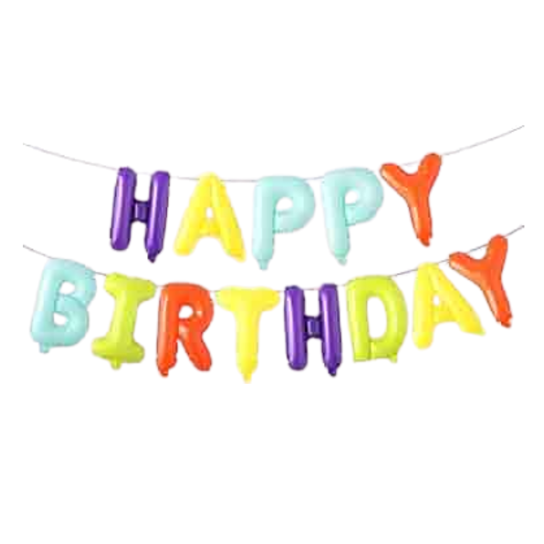 16inch Happy Birthday Foil Banner