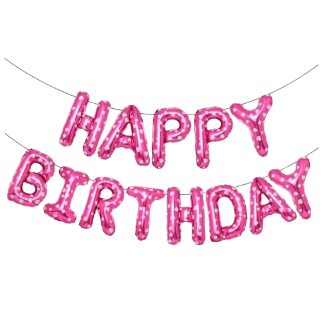 16inch Happy Birthday Foil Banner