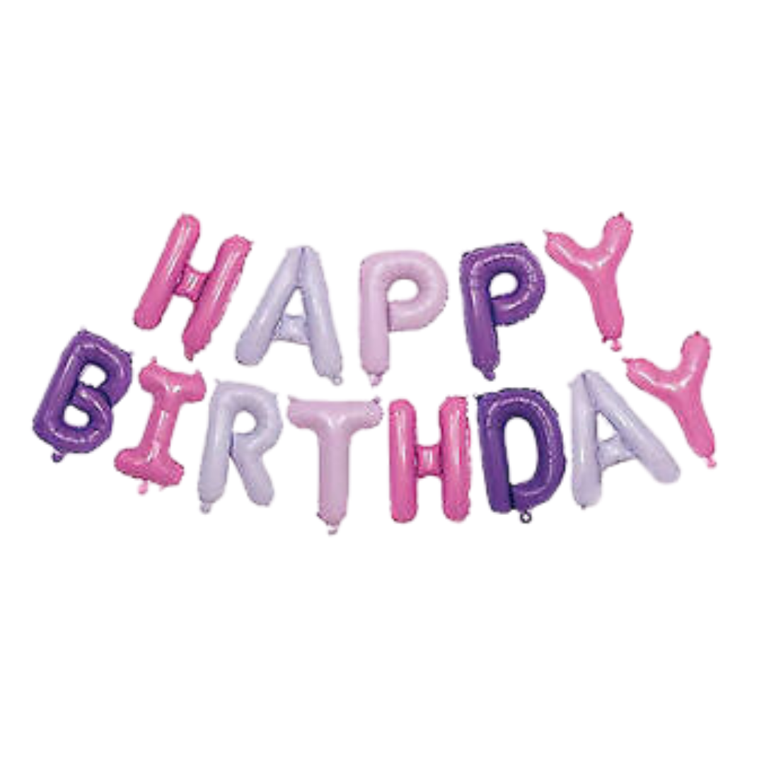 16inch Happy Birthday Foil Banner