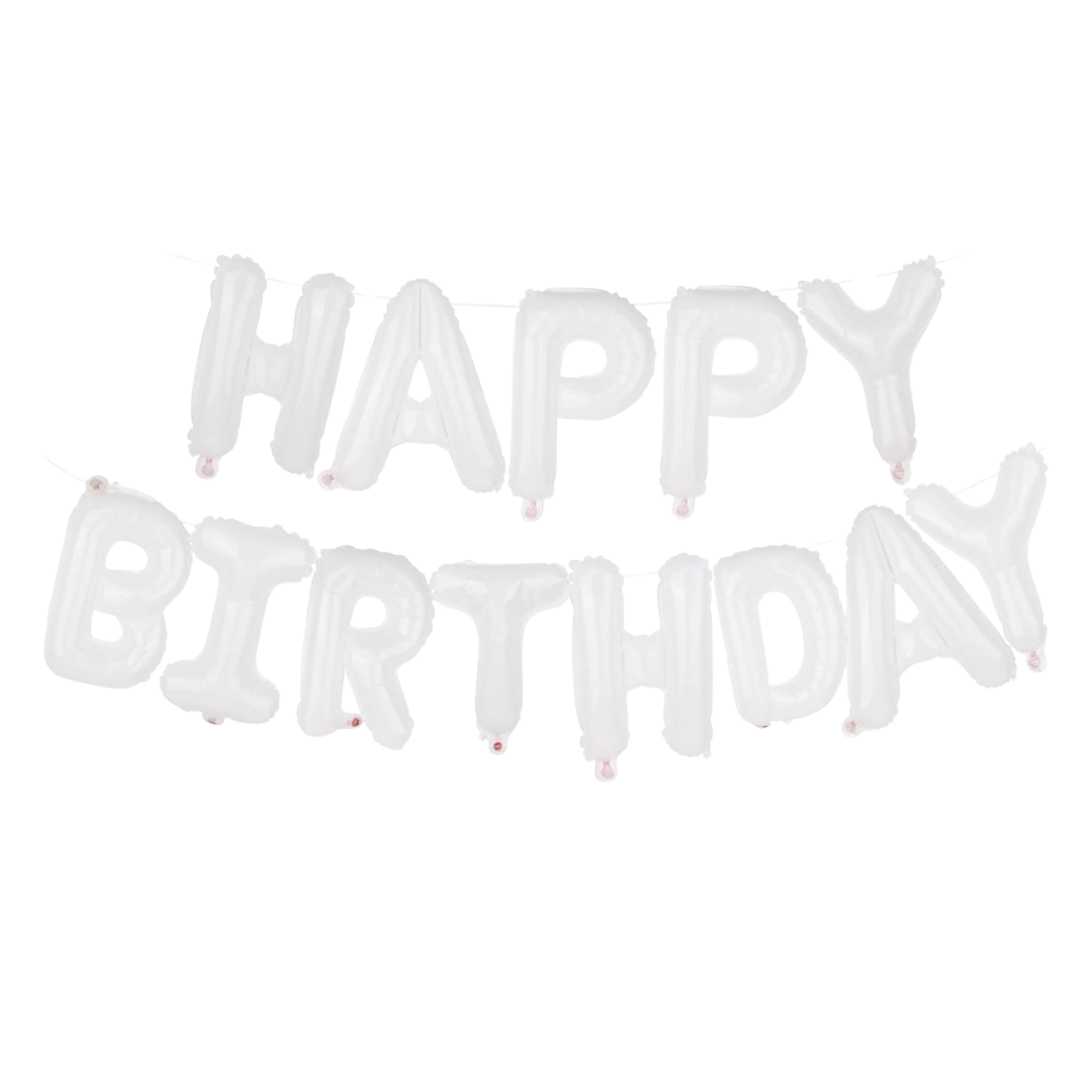 16inch Happy Birthday Foil Banner