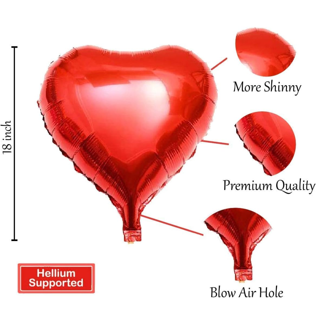 18inch Foil Heart Balloon