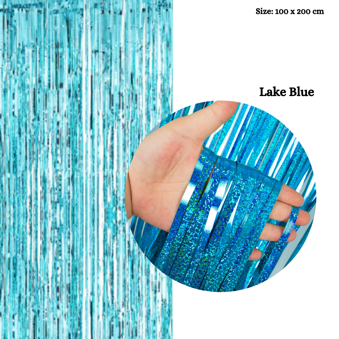 Laser Foil Rain Curtains