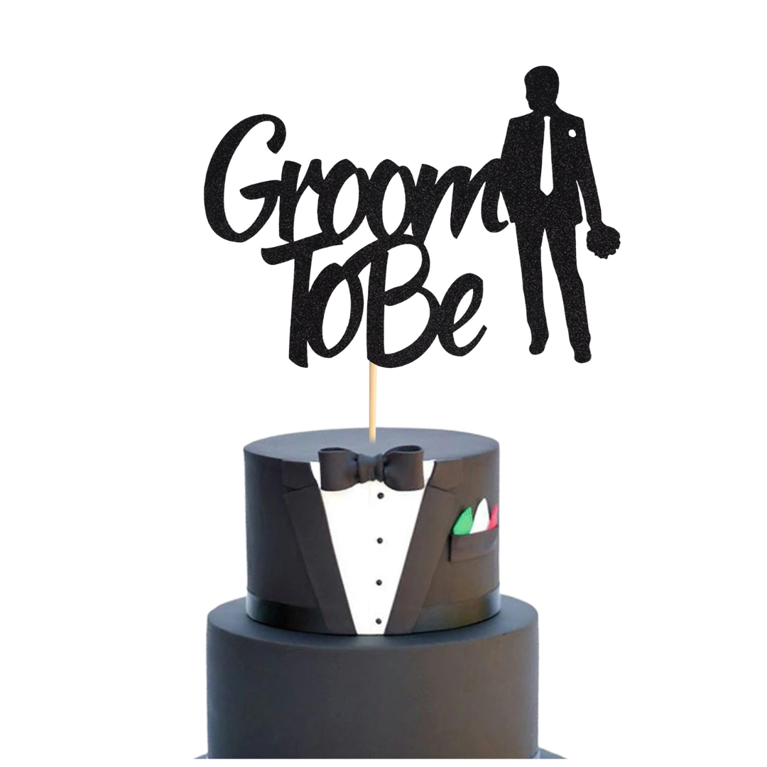 Groom To be Cake Topper