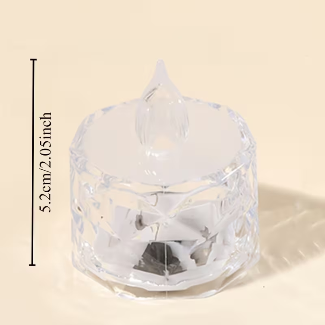 1pcs Flameless LED Crystal Candles