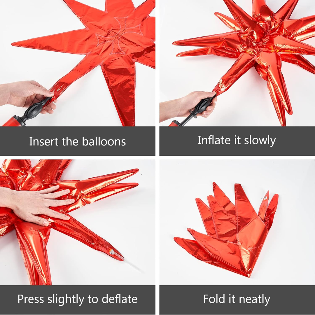 22inch Foil Exploding Star Balloon