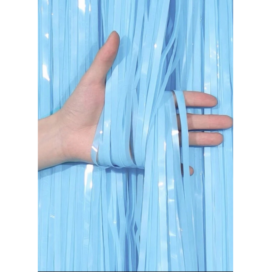 Macaron Foil Rain Curtains
