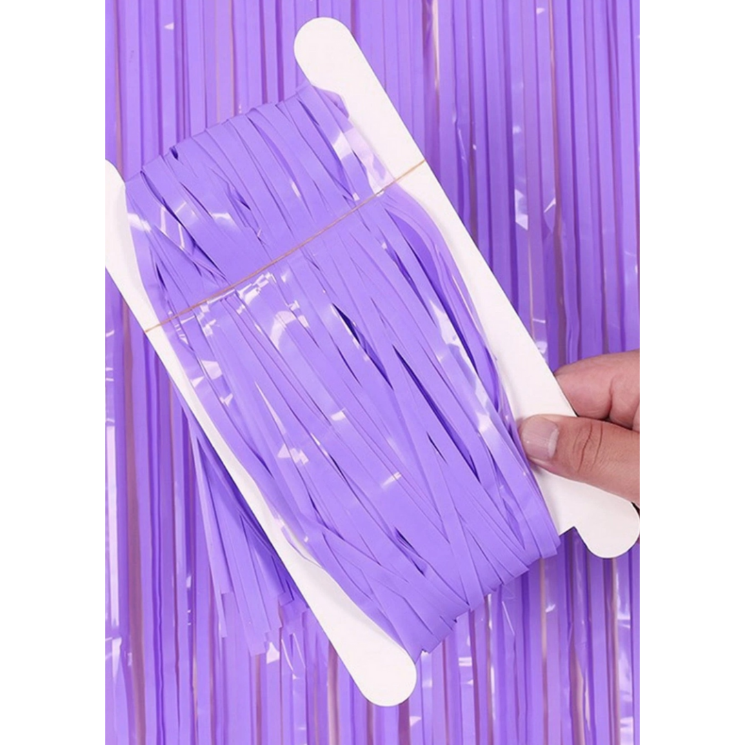 Macaron Foil Rain Curtains