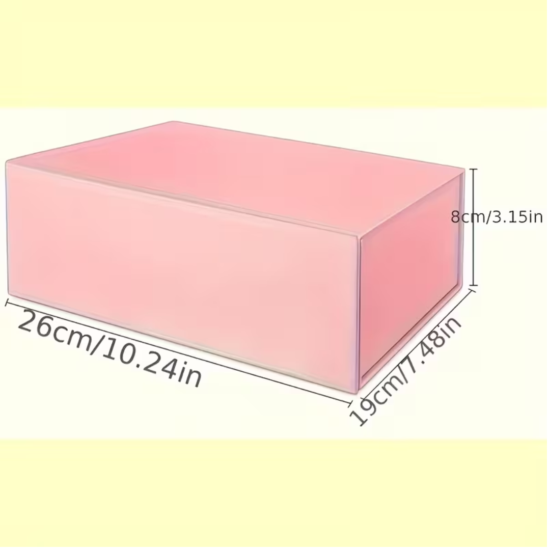 1pcs Black Foldable Gift Boxes