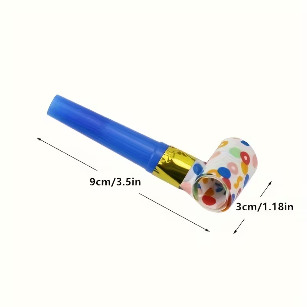 1pcs Polka Dots, Stars, Stripes Party Blowers