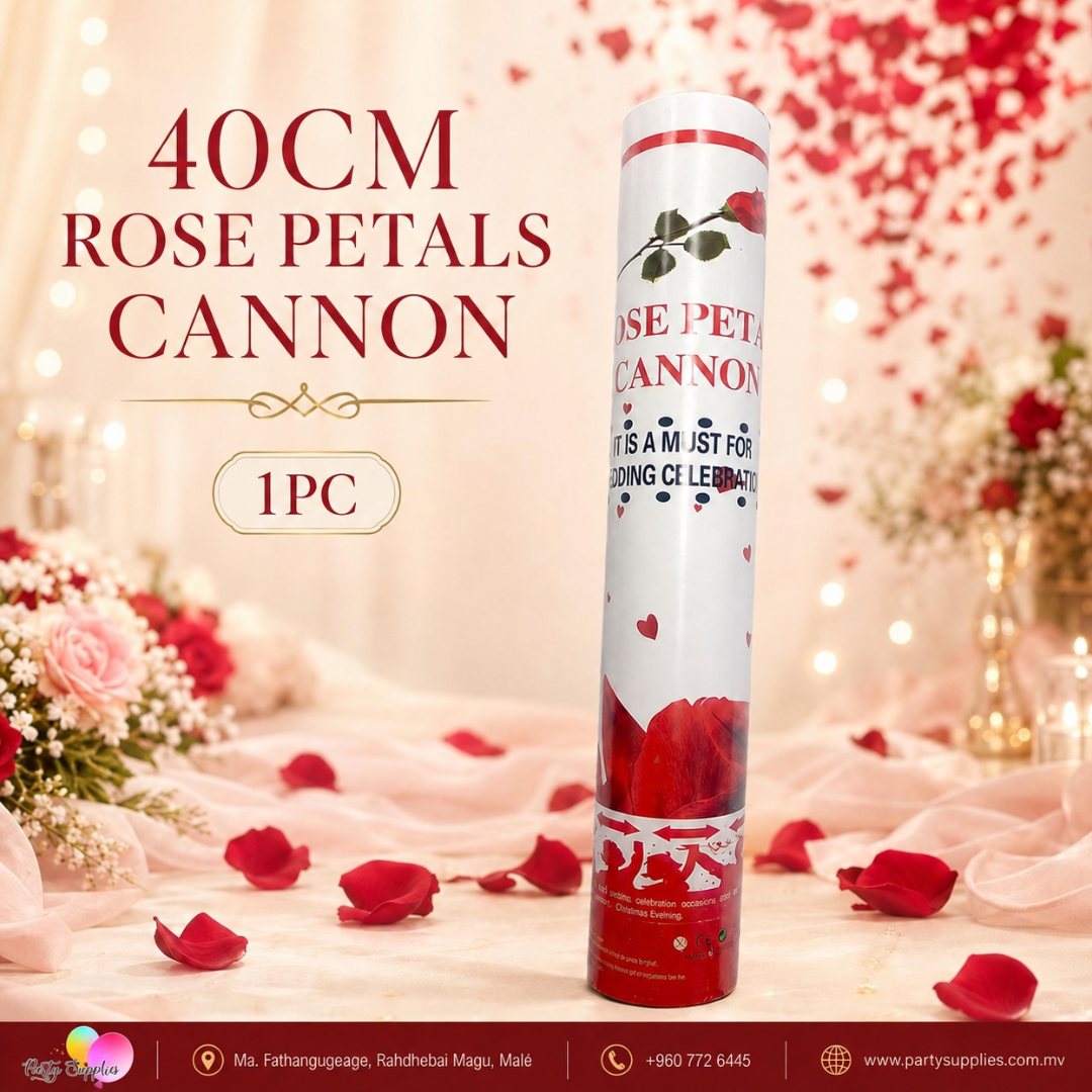 40cm Rose Petals Cannon