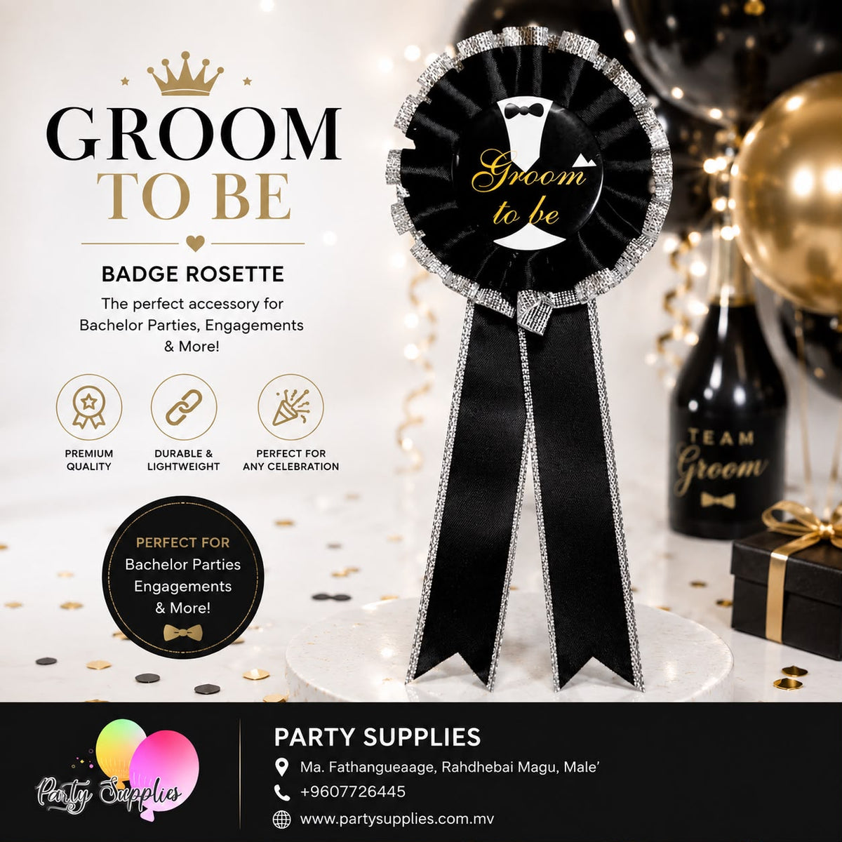 Groom to be Badge