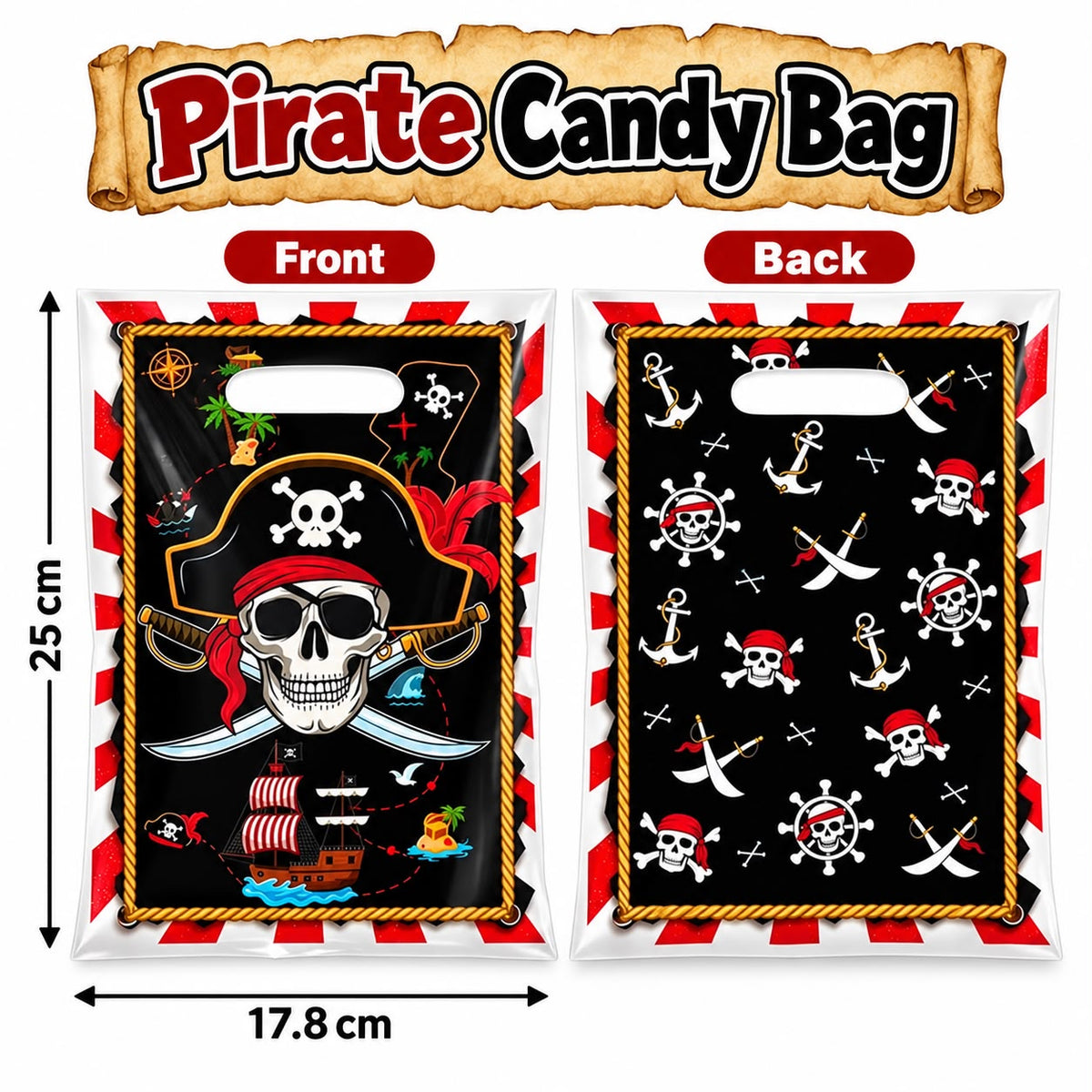 Pirate Candy Bag