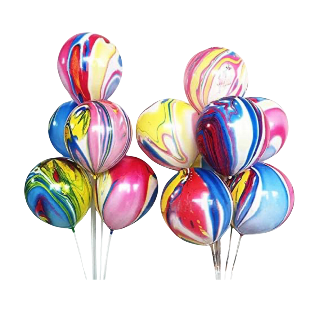 12inch Agate Marble Pattern Balloon