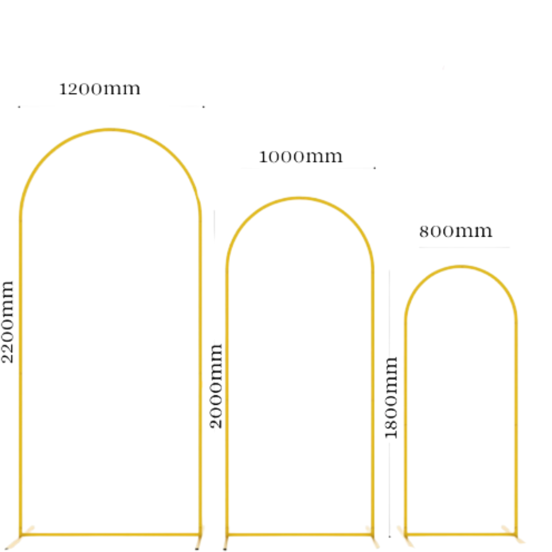 White Arch Cover for the Rent (metal arch not included)
