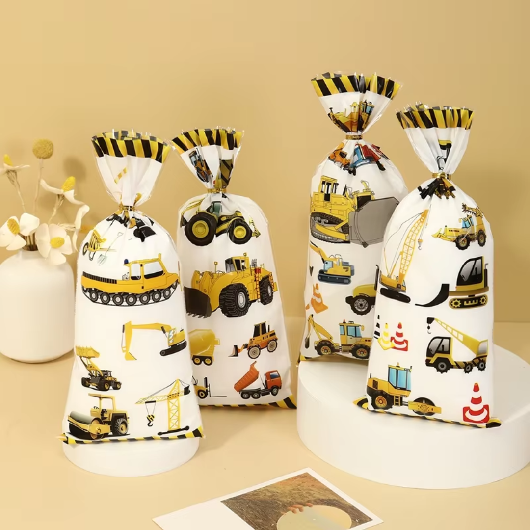 Construction Party Candy Bags