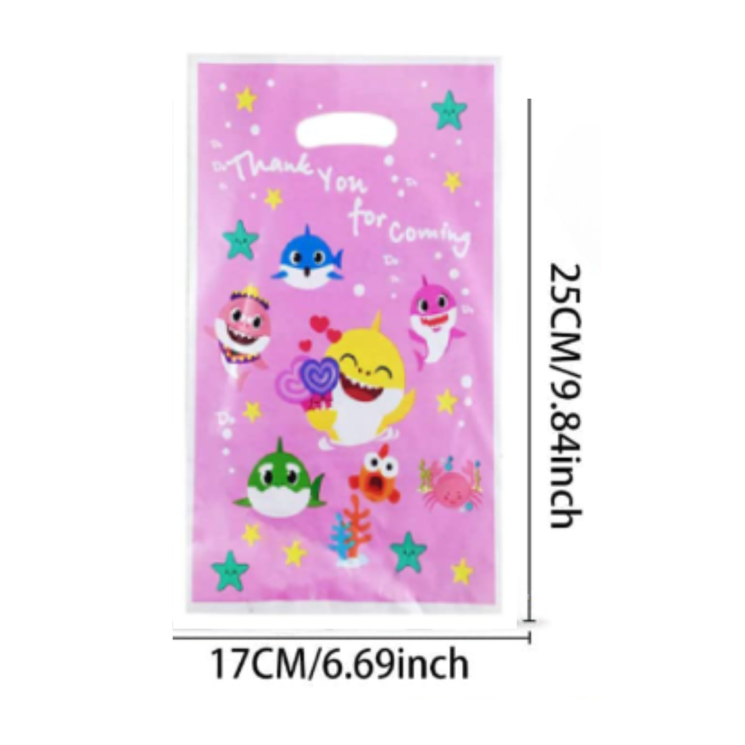 Pink Baby Shark Candy Bag