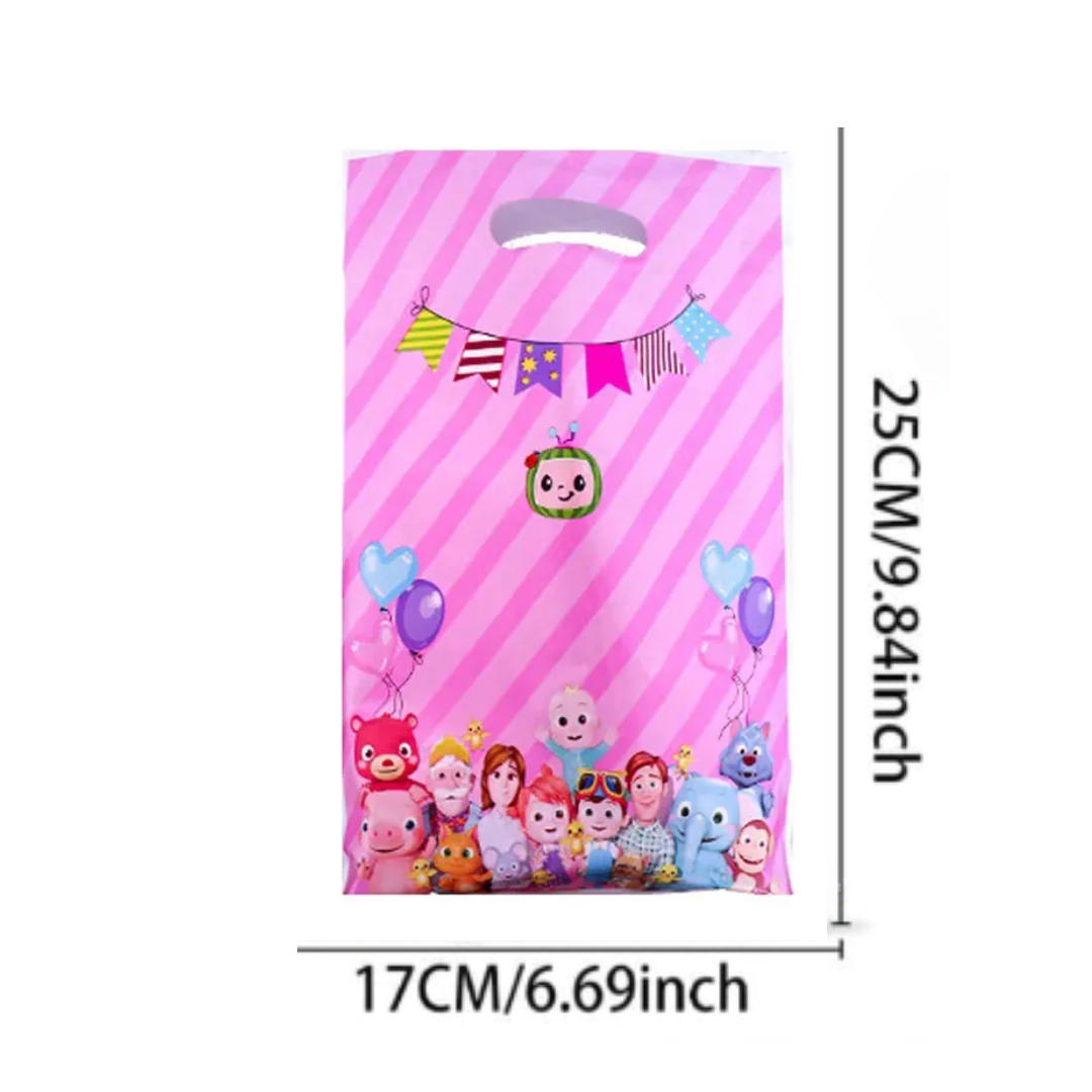 Pink Cocomelon Candy Bag