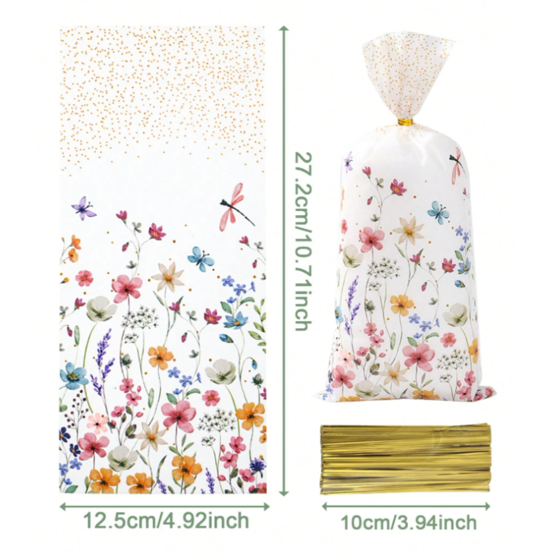 Spring Wildflowers Candy Bag