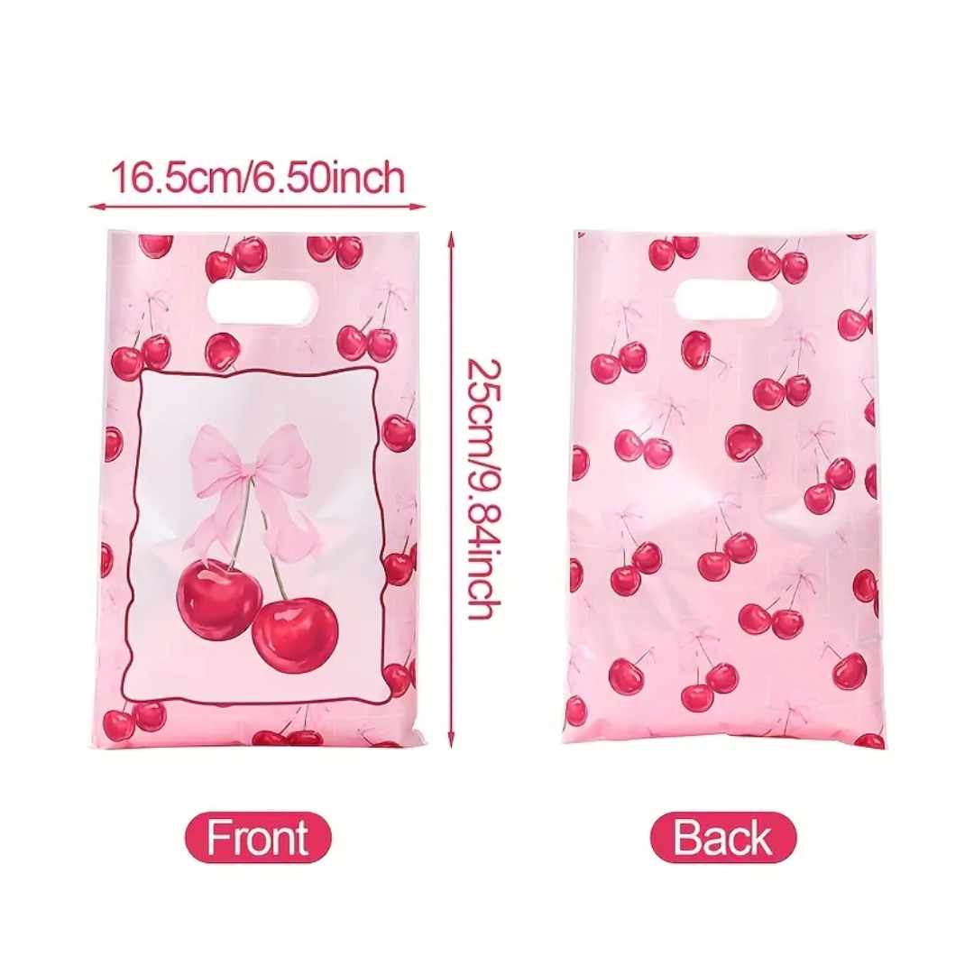 Red Cherry Candy Bag