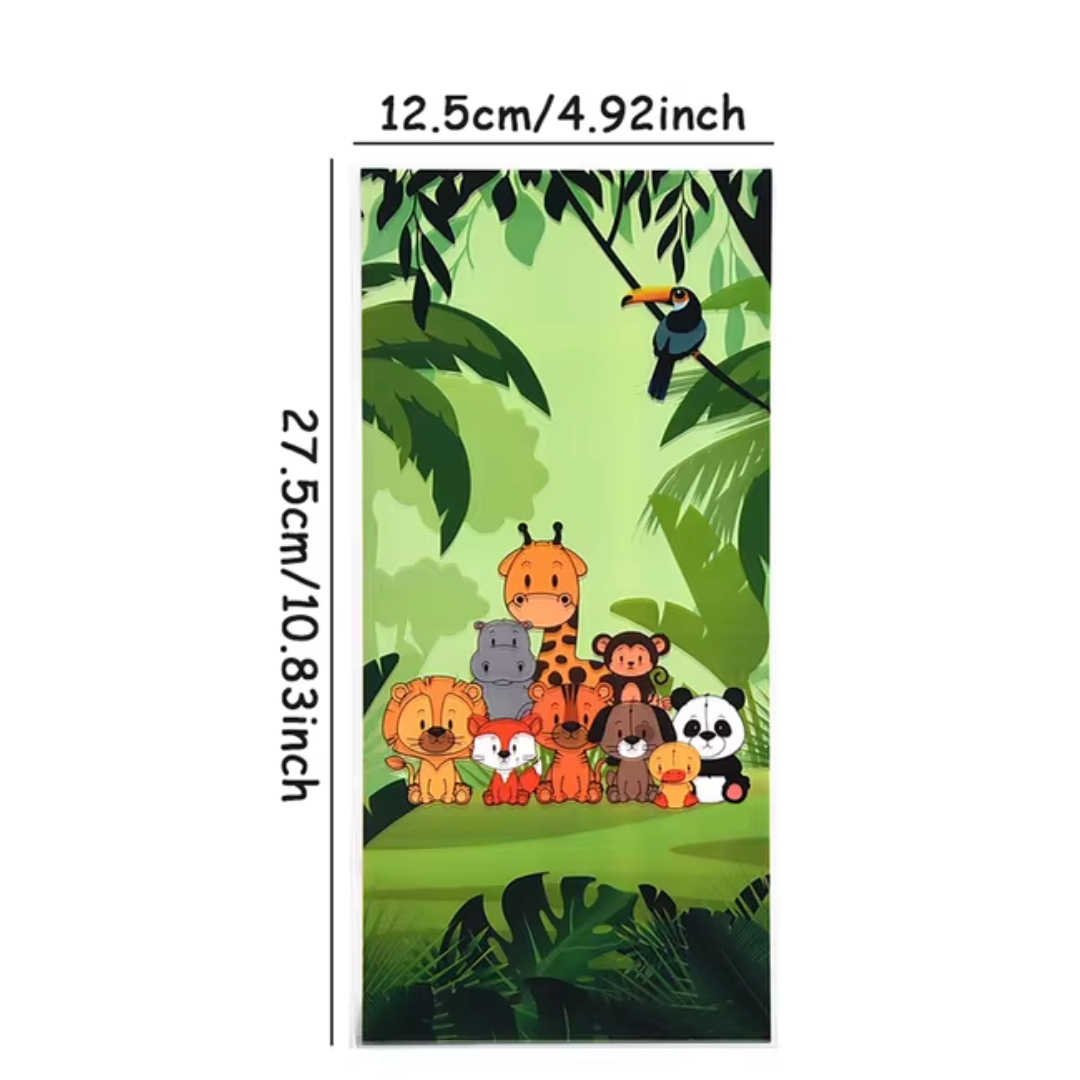 Jungle Animal Theme Candy Bag