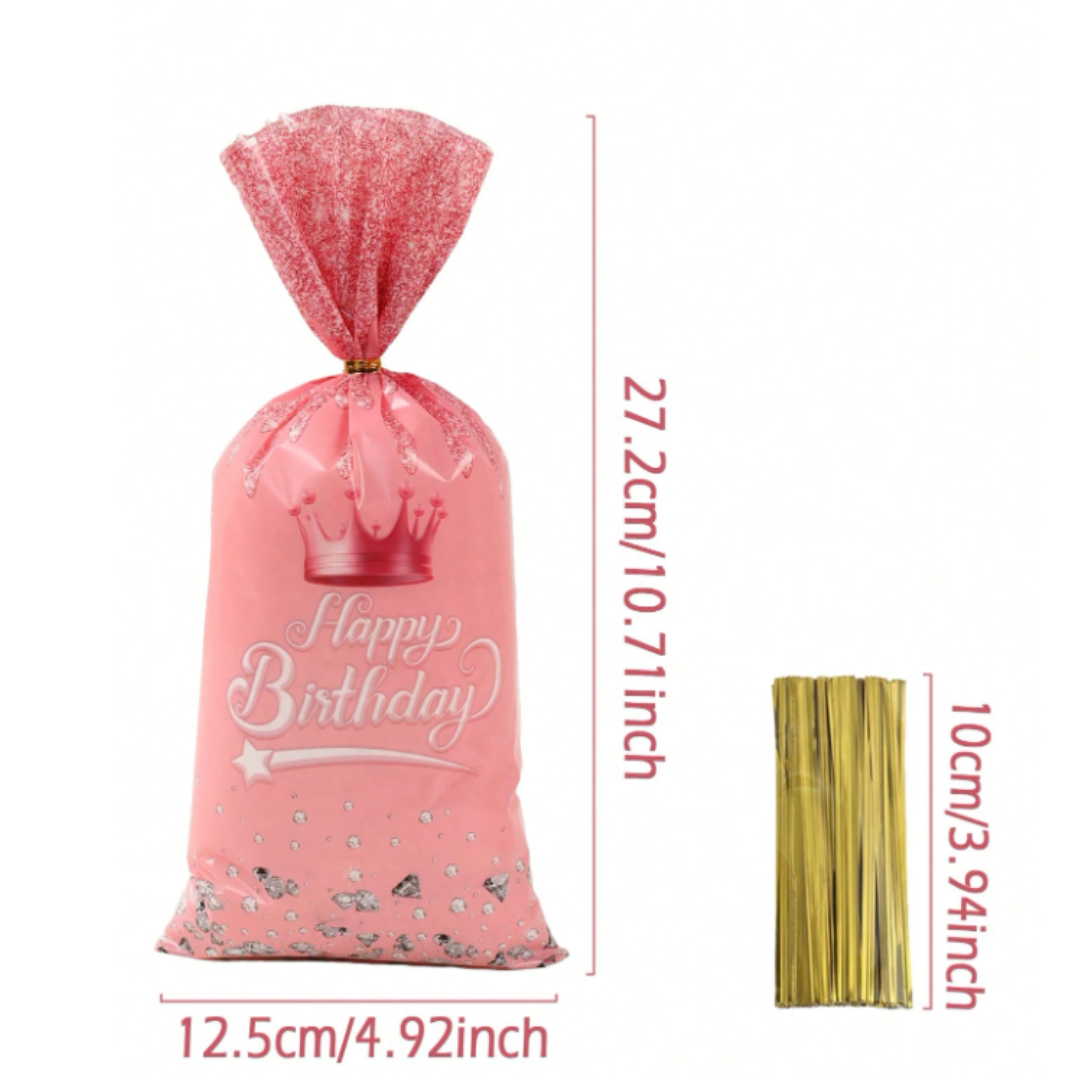 Pink Diamond candy bag