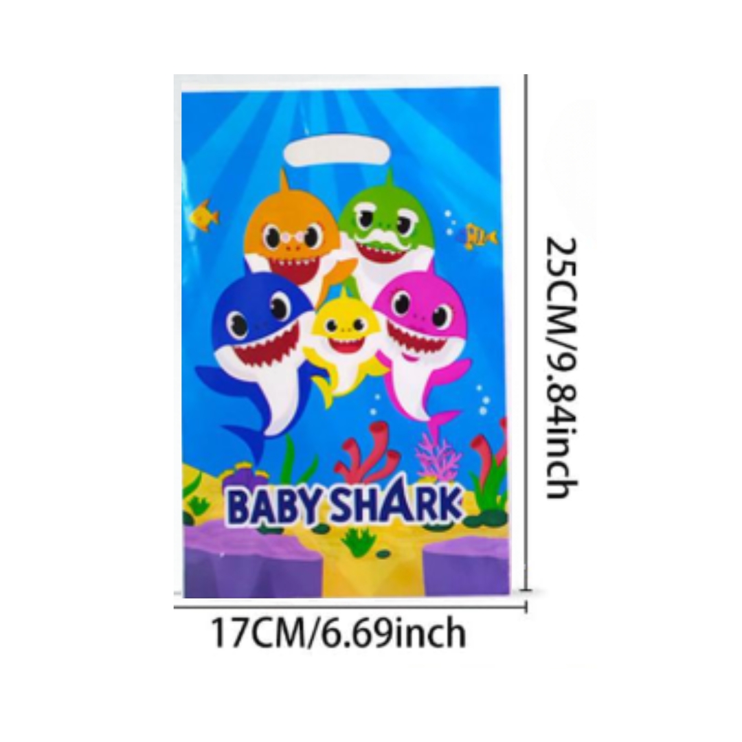 Blue Baby Shark Candy Bag