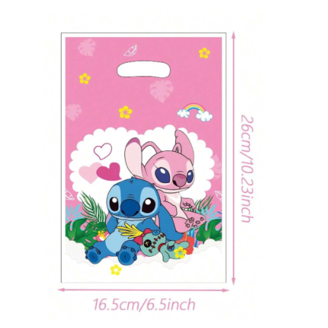 Pink Girl Stitch Birthday Candy Bag