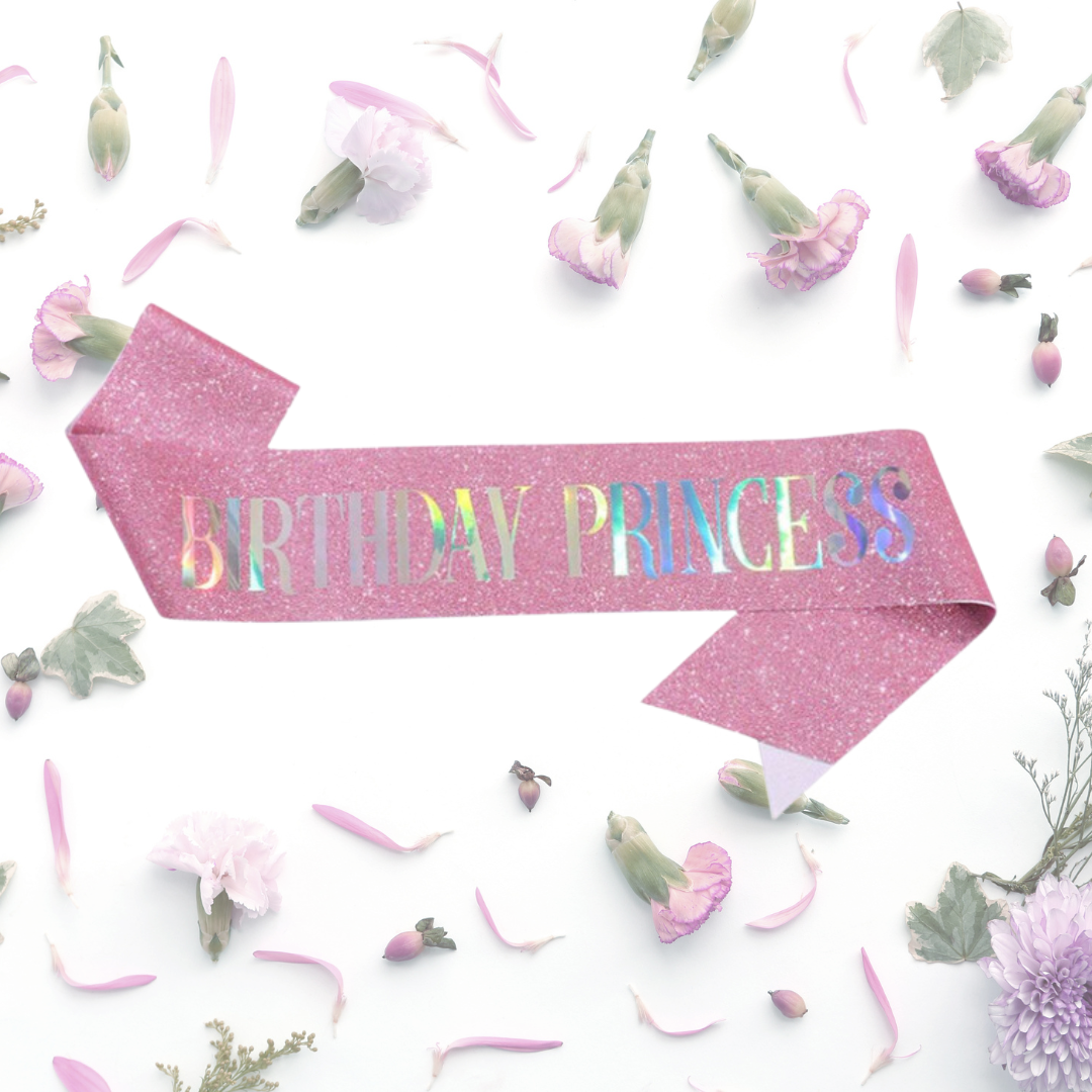 Birthday Princess Sash