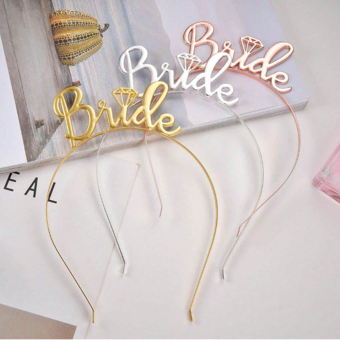 Letter Bride Crown