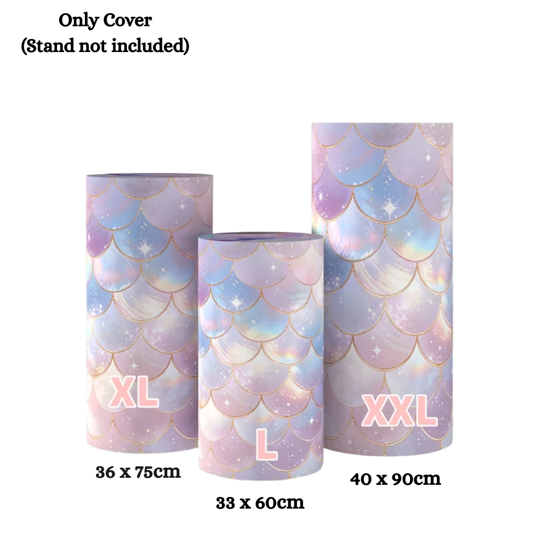 Mermaid Themed Printing Cylinder Cover for Rent (Cylinder not included)