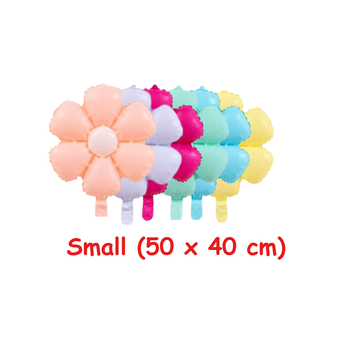 Small Size Macaron Daisy Foil Balloon