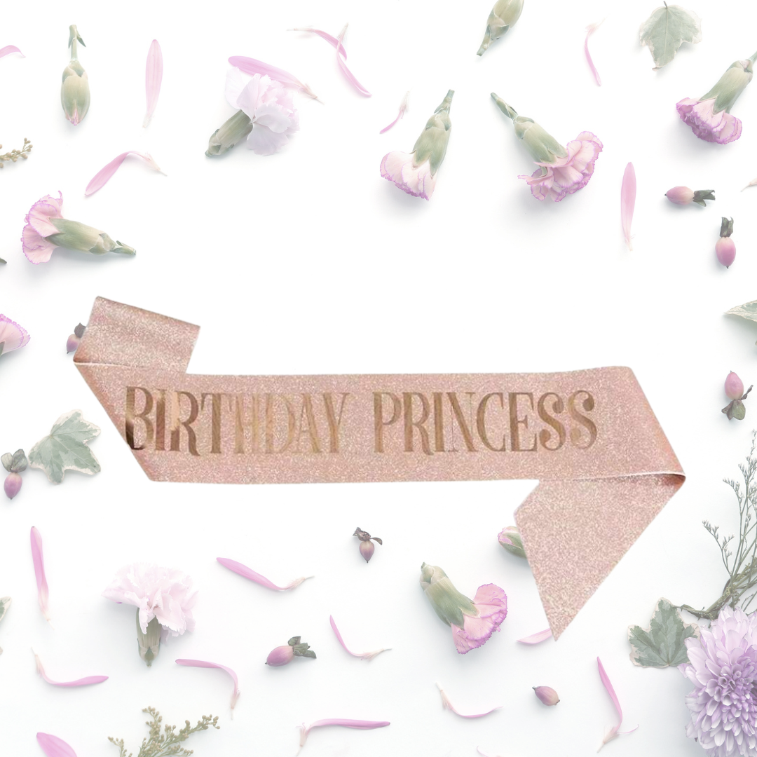 Birthday Princess Sash