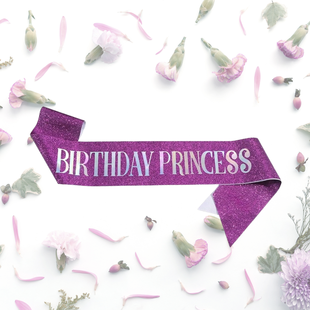 Birthday Princess Sash