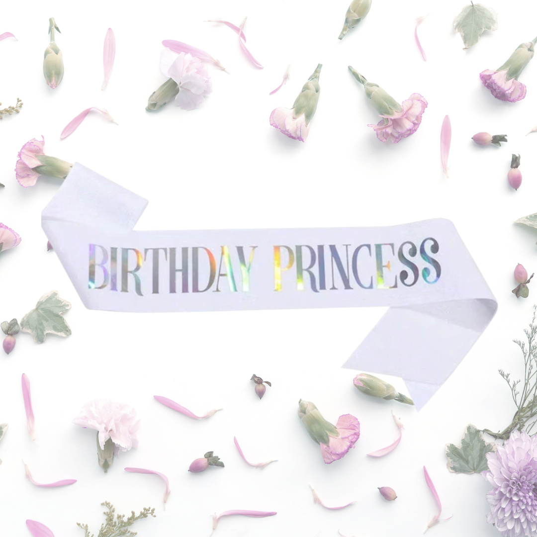 Birthday Princess Sash