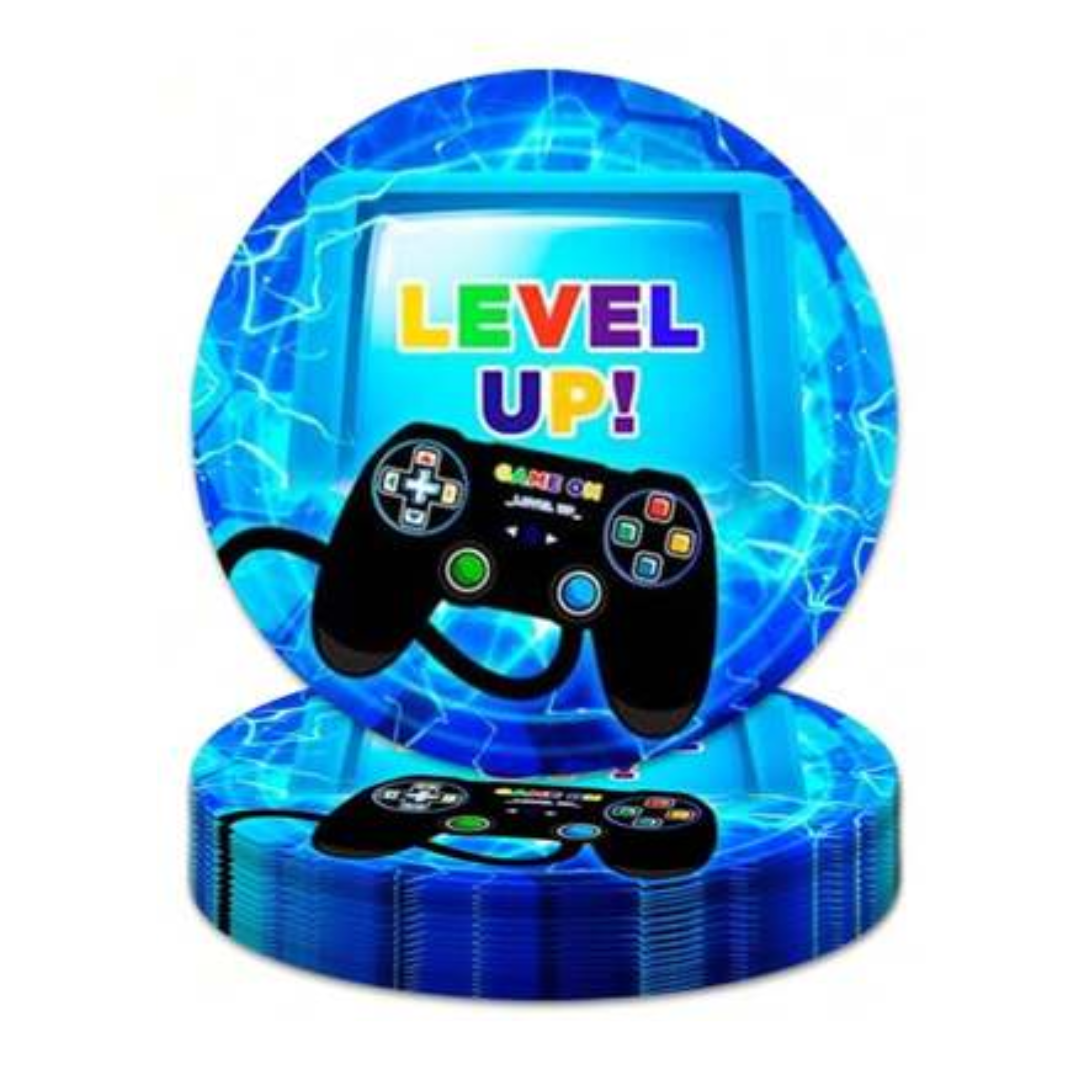 Blue Game Theme Dinnerware
