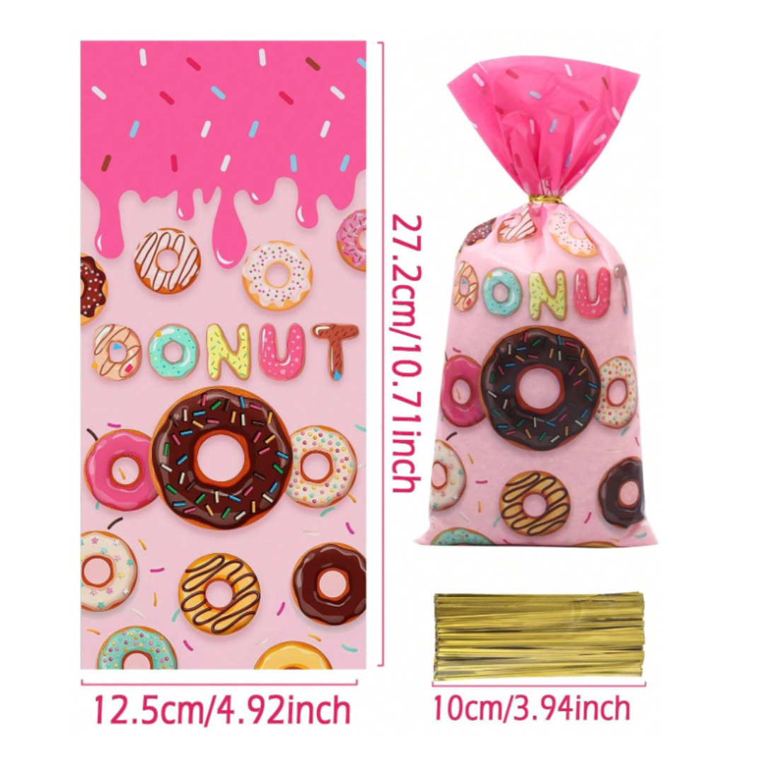 Pink Donut Candy Bag
