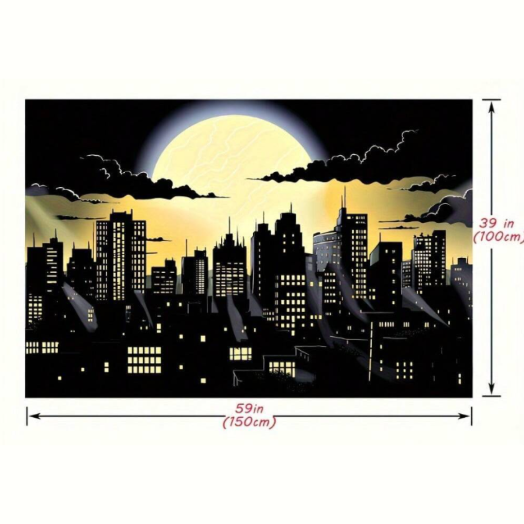 Superhero City Background