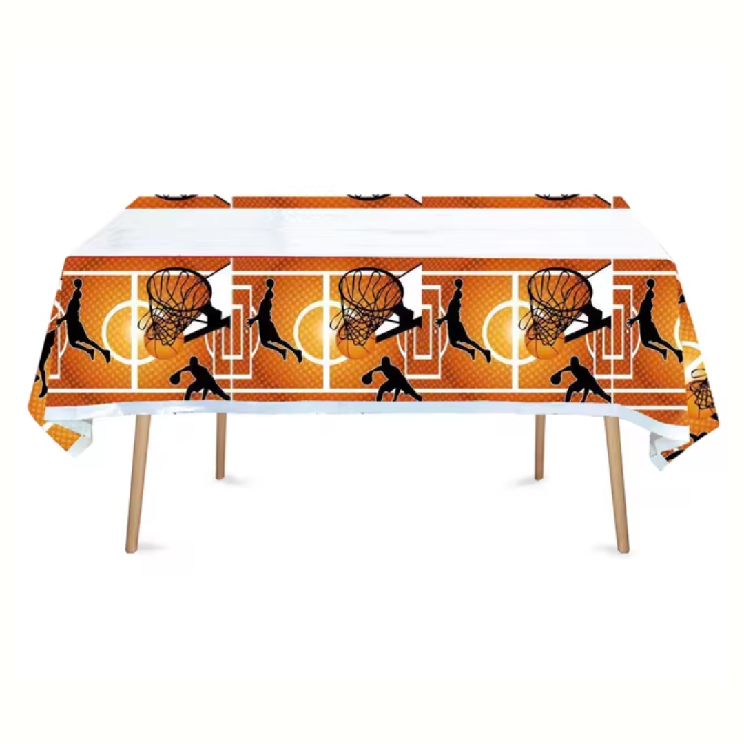 Basketball Theme Table Cover