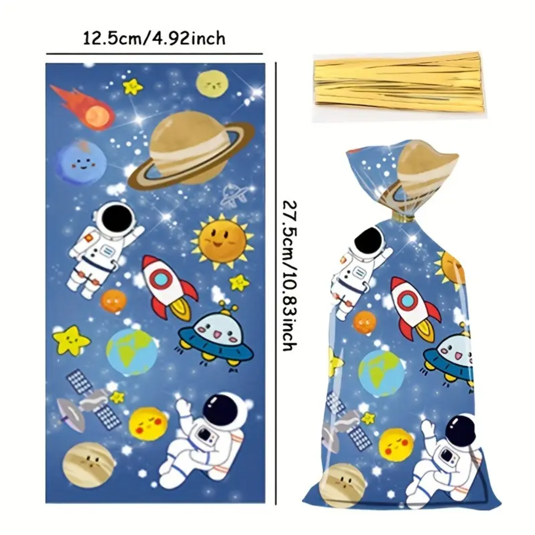 Space Theme Candy Bags
