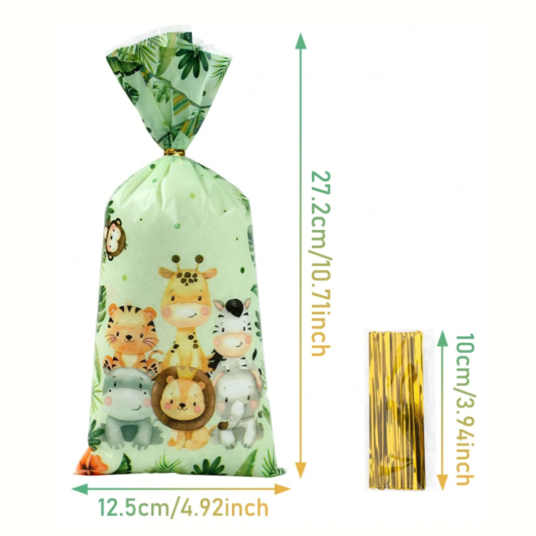 Jungle Theme candy bag