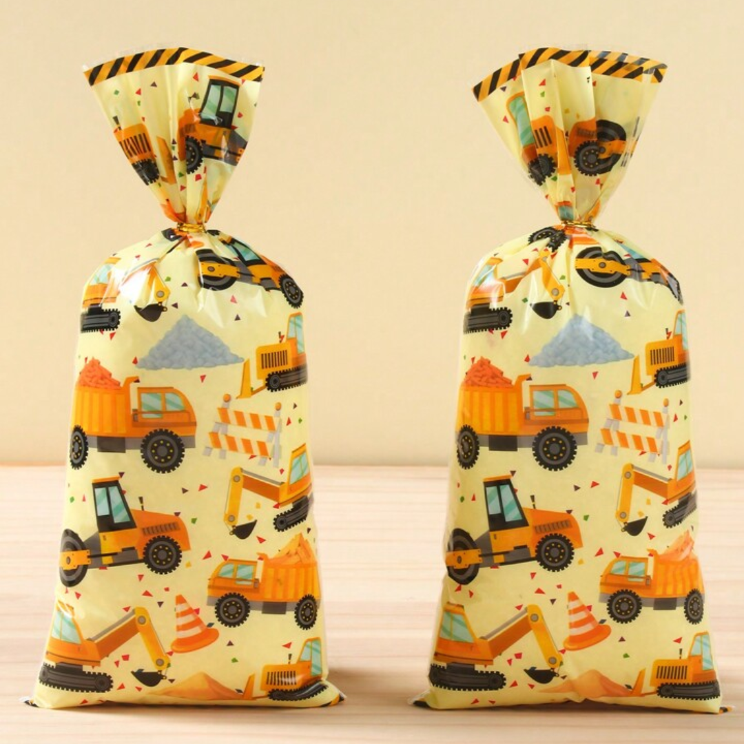 Construction Theme Candy Bag