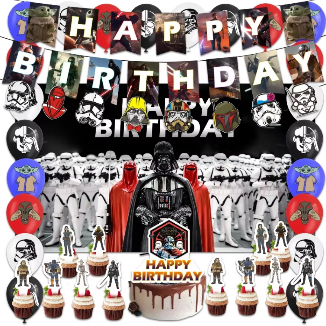 23pcs Star Wars Theme Balloon
