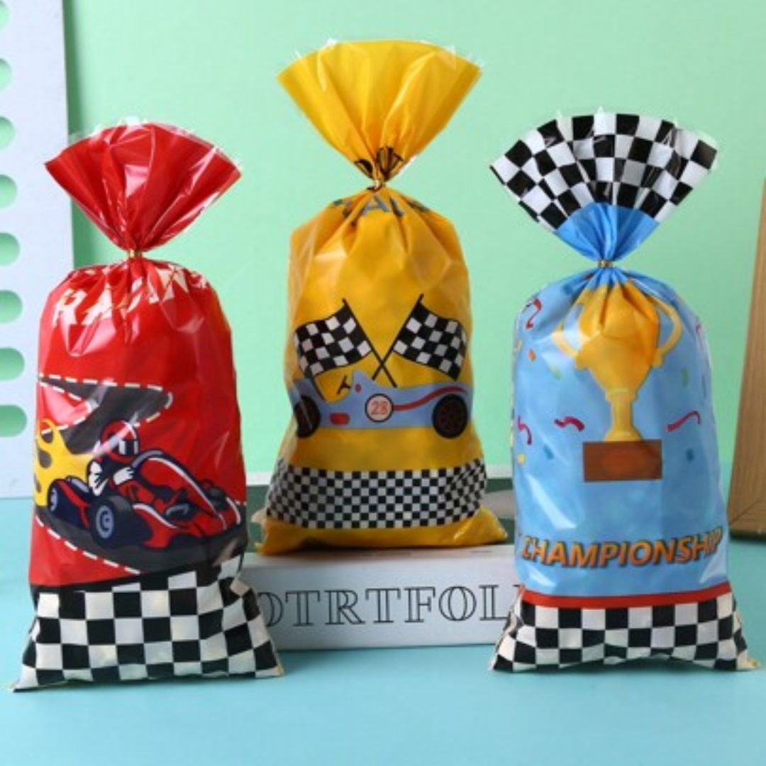 Racing Car Theme Candy Bag