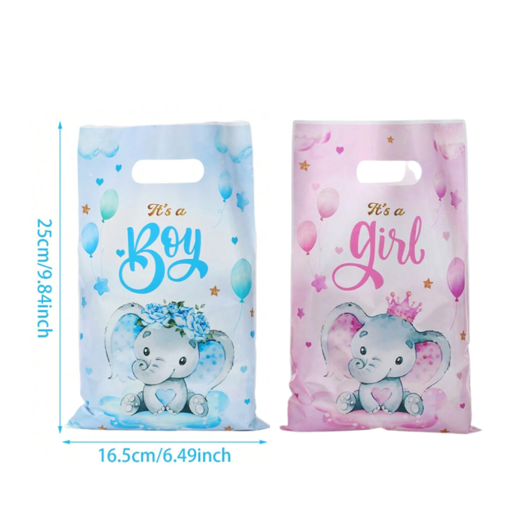 Baby Shower Little Elephant Candy Bag