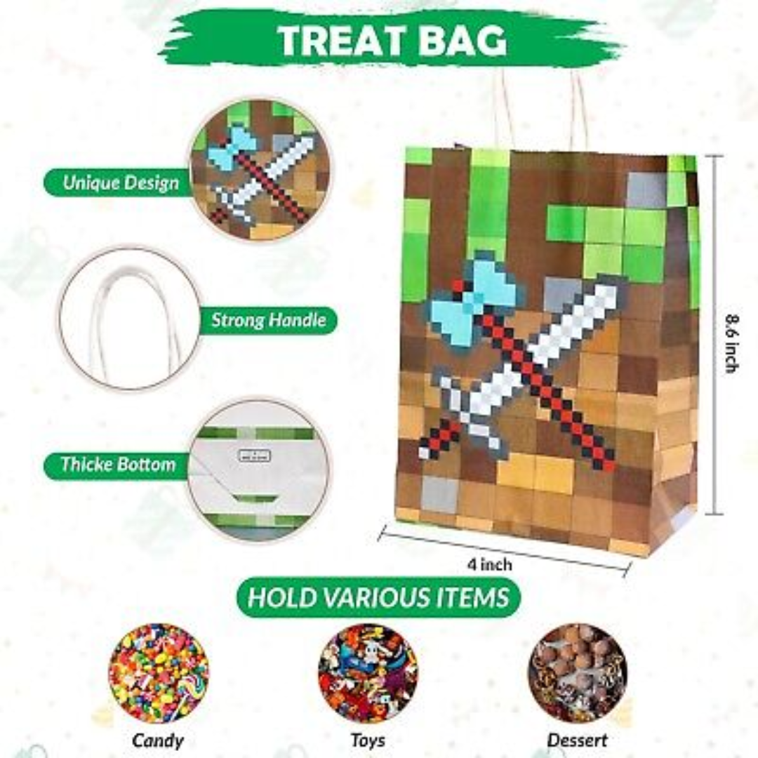 Minecraft candy bag