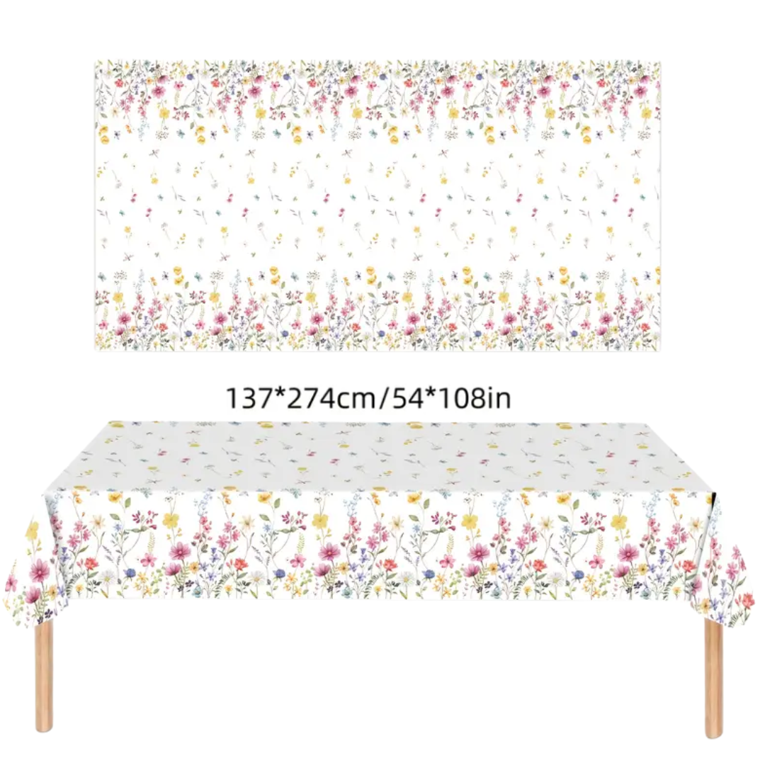Spring Wildflower Table cover