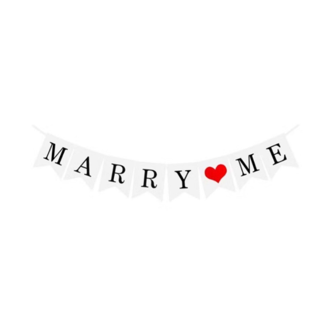 Marry Me Banner