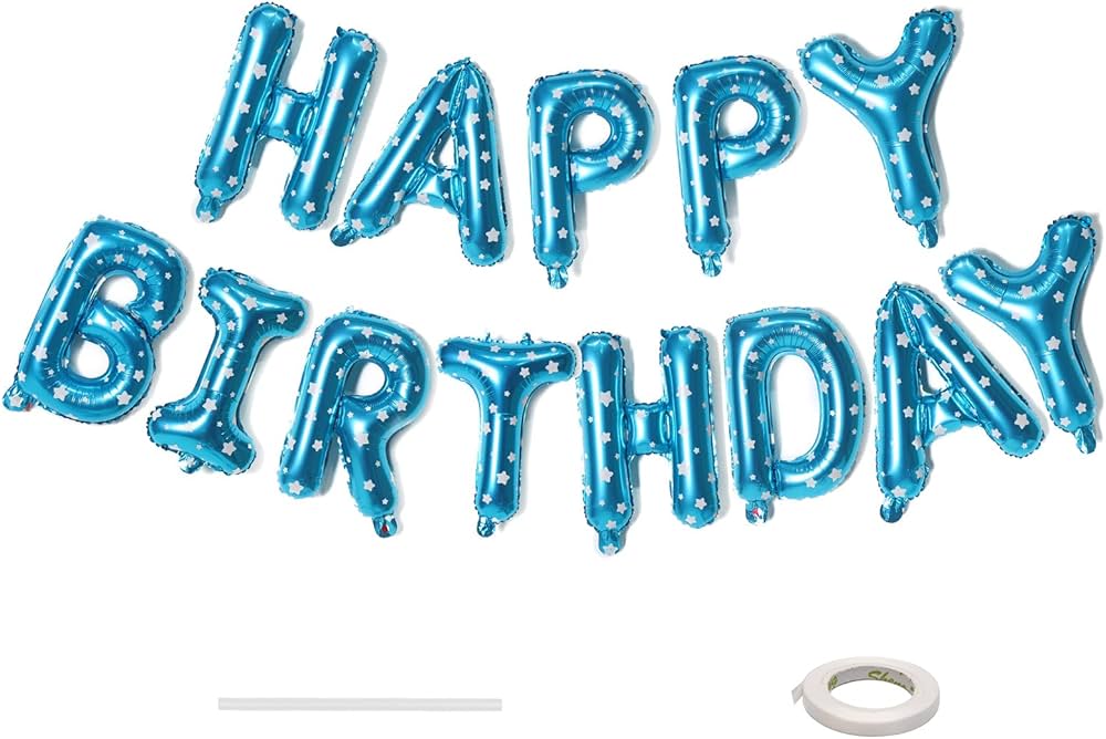 16inch Happy Birthday Foil Banner